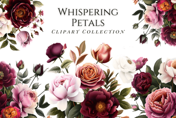 Download Whispering Petals Flower Graphics - Petals Collection