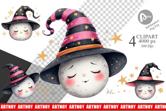 Download Sleepy Moon Clipart PNG - Sleepy moon Collection