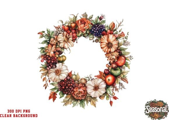 Download Autumn Wreath Clipart, Rustic Decor - Rustic decor Collection