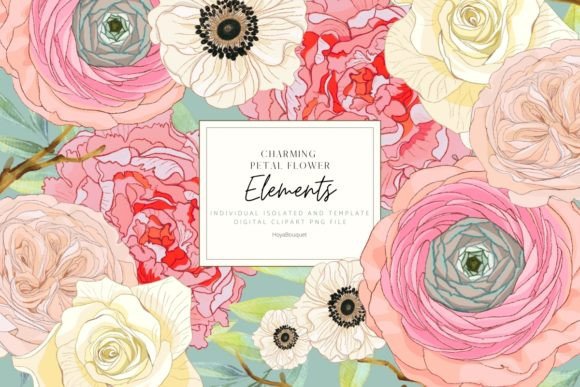Download Charming Petals Flower Elements - Petals Collection